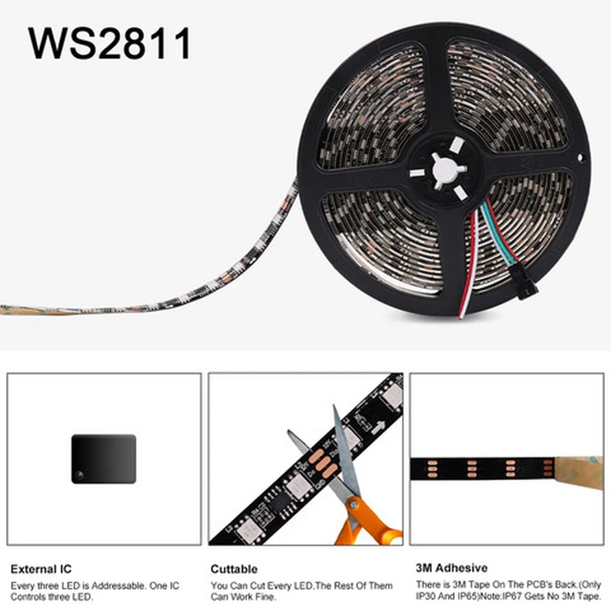 24V Addressable LED Strip Light 1 24V Addressable LED Strip Light 1