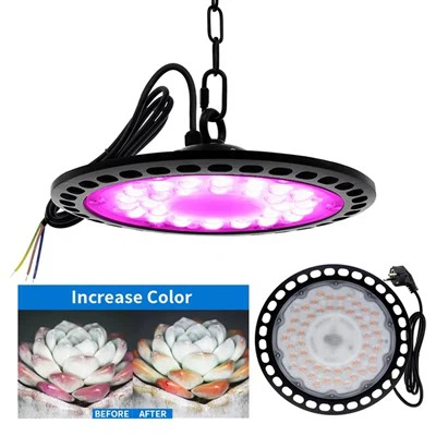 150w UFO ফুল স্পেকট্রাম LED গ্রো লাইট