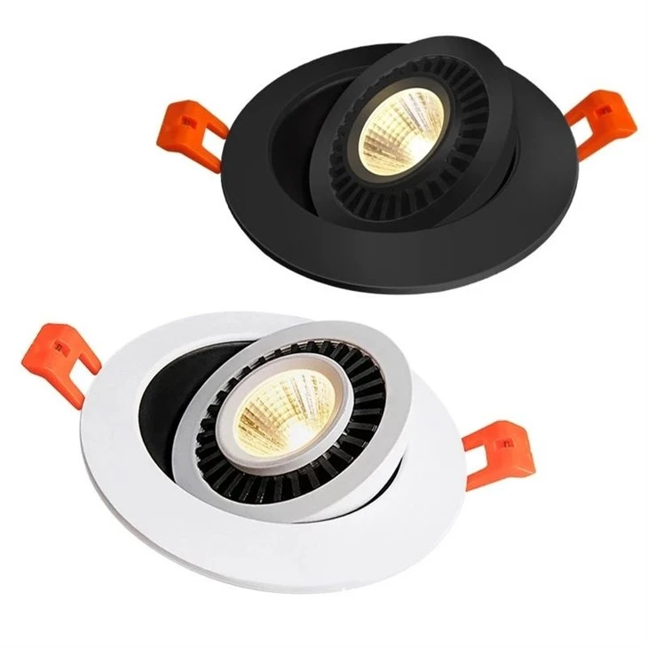 Adjustable Round LED COB Recessed Downlight