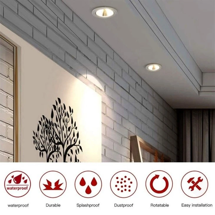 Embedded Angle LED Downlights high quality
