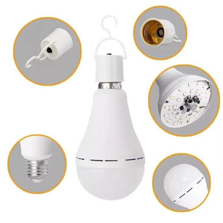 Plastic Rechargeable Led Emergency Light Bulb suppliers