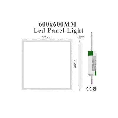 220-277V 4400K 18W LED ফ্ল্যাট প্যানেল লাইট