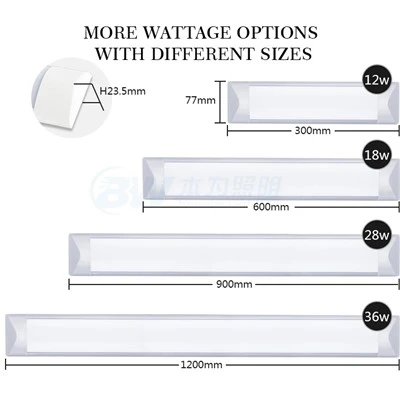 24W 1200mm LED ব্যাটেন লাইট