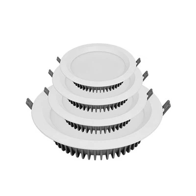 বর্গাকার বৃত্তাকার জন্য Dimmable পাতলা LED ডাউনলাইট