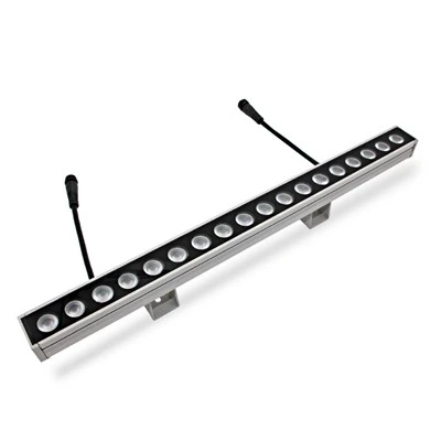 সংকীর্ণ মরীচি রৈখিক LED ওয়াল ওয়াশার আলো আউটডোর বিল্ডিং জন্য