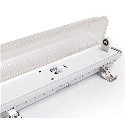 2 LED টিউবের জন্য ট্রাই-প্রুফ ফিক্সচার 0.6 মি